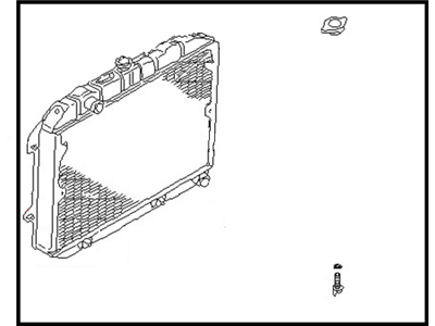 Nissan 21400-P9152 Radiator Assy