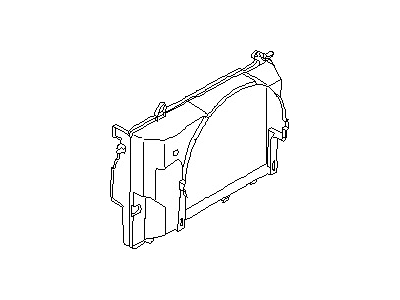 2018 Nissan Armada Fan Shroud - 21476-1LA0B