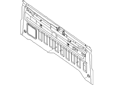 Nissan 79100-ZH030 Panel Assy-Back