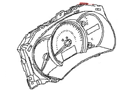 Nissan Quest Instrument Cluster - 24820-3WS3A