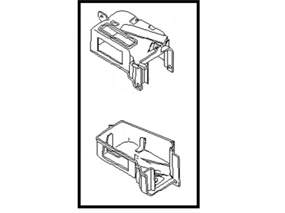 Nissan 27120-9E000 Case Assy-Front Heater