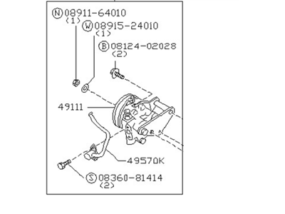 Nissan 49110-06R00