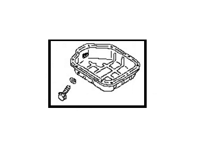 Nissan 11110-ZS00A Pan Assy Oil