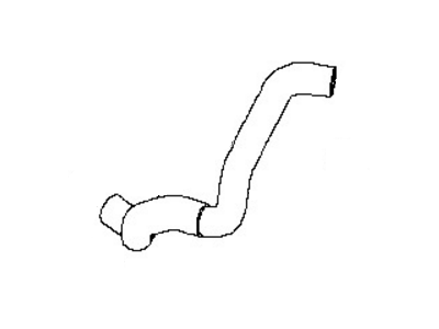 Nissan 21503-ZS20A Hose-Radiator,Lower