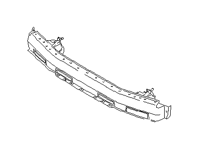 Nissan 62030-38E35 Reinforce-Inner Front Bumper