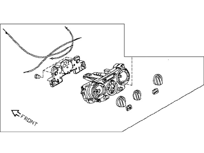 Nissan 27510-ZW80D Control Assembly