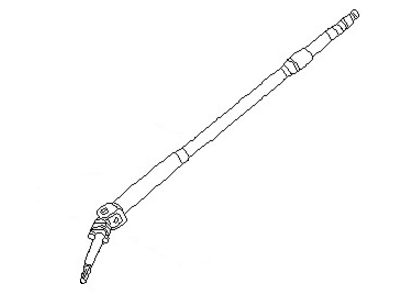 Nissan Axxess Steering Shaft - 48820-40R00