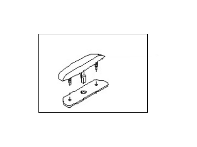 Nissan 26590-CD000 Lamp Assembly-Stop,High Mounting