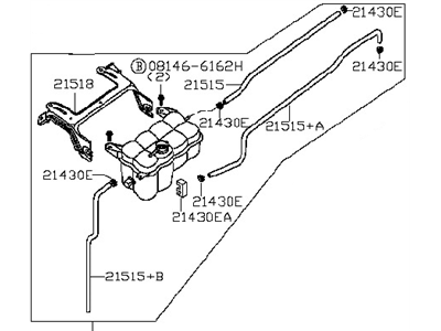 Nissan NV Coolant Reservoir - 21710-1PE0A