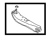 Nissan 300ZX Control Arm - 54499-01P81 Arm ASY Lower RH