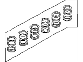 Nissan Quest Piston Ring Set - 12035-17V00 Piston Ring Set