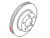 Nissan Quest Brake Disc - 40206-0B000 Rotor-Disc (Brake, Front)