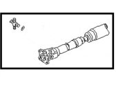 Nissan Pathfinder Drive Shaft - 37200-0W700 Shaft Assembly-Front PROPELLER