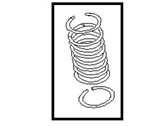 Nissan Pathfinder Coil Springs - 55020-1W201 Spring Rear Suspension