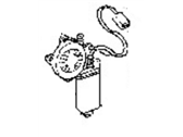 Nissan 240SX Window Motor - K3756-9X001 Motor-Side Window Reg,RH