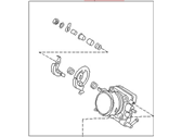 Nissan 240SX Throttle Body - 16118-40F00 Throttle Body