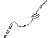 Nissan Juke Shift Cable - 34935-1KF1A Control Cable Assembly