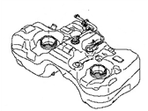 Nissan Rogue Fuel Tank - 17202-4BA0A Fuel Tank Assembly