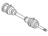 Nissan Axle Shaft - 39100-2S600 Shaft Assy-Front Drive