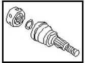 Nissan Maxima CV Joint - 39211-85E00 Outer Joint Assembly