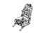 Nissan 87151-1JA1C Frame-Front Seat LH