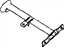 Nissan 57237-EA810 Guide-Handle Rod,Spare Wheel