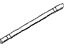 Nissan 82838-3NF0A Seal-Rear Door Parting