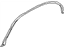 Nissan 76842-2Y000 Weatherstrip-Roof Drip,RH