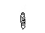 Nissan 13287-W0400 Screw Adjust