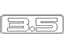 Nissan 90896-1A65A Rear Emblem