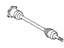 Nissan 39600-JF00A Shaft Assy-Rear Drive