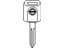 Nissan H0564-JA00A Key-Blank,Master