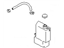 Nissan 21710-0M000 Tank Assy-Reserve