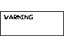 Nissan 993B2-3JV1A Label-Warning,High Voltage