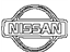 Nissan 62890-CD000 Front Emblem