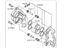 Nissan 41011-3JA0C Caliper Assy-Front LH,W/O Pad & Shim