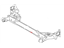Nissan 55501-3NA1A Beam Complete-Rear Suspension