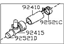 Nissan 92408-EA000 Hose Assembly-Heater