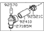 Nissan 92410-EZ40B Hose-Heater,Outlet