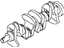 Nissan 12200-1VA0A CRANKSHAFT Assembly