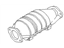 Nissan 20800-6M225 Three Way Catalytic Converter