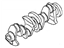 Nissan 12201-1KC0A CRANKSHAFT Assembly