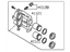 Nissan 41001-7S000 CALIPER Assembly-Front RH,W/O Pads Or SHIMS