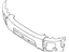 Nissan 62022-ZQ00A Front Bumper Cover