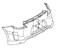 Nissan 85022-5SA0H Leaf Rear Bumper Cover