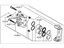 Nissan 41011-CN91B CALIPER Assembly-Front LH,W/O Pads Or SHIMS