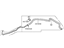 Nissan 49721-1JA1B Hose & Tube Assy-Power Steering