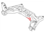 Nissan 54400-EM30A Member Complete-Front Suspension