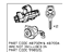 Nissan 99810-1KA0C Key Set