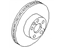 Nissan 43206-CD005 Rotor-Disc Brake,Rear